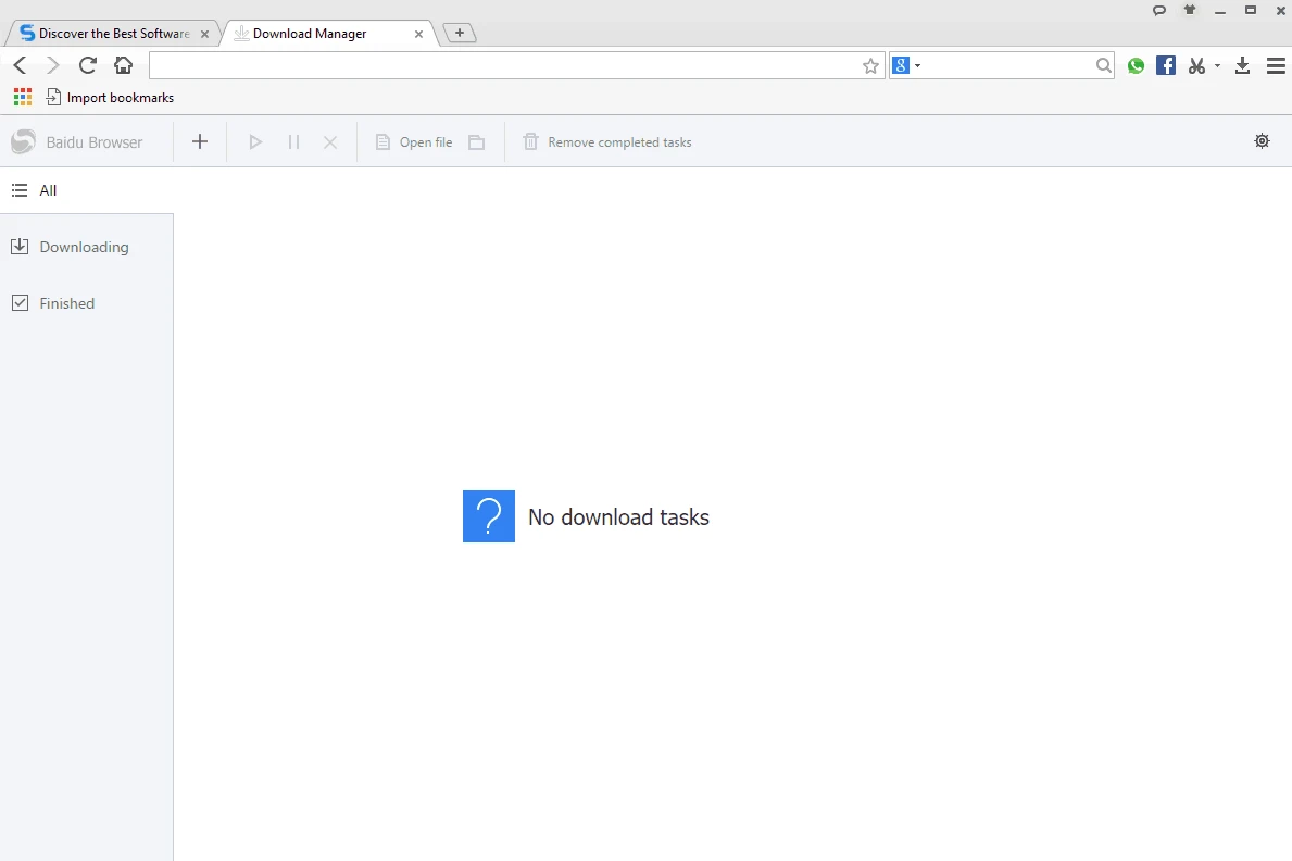Baidu Browser — 截圖 2
