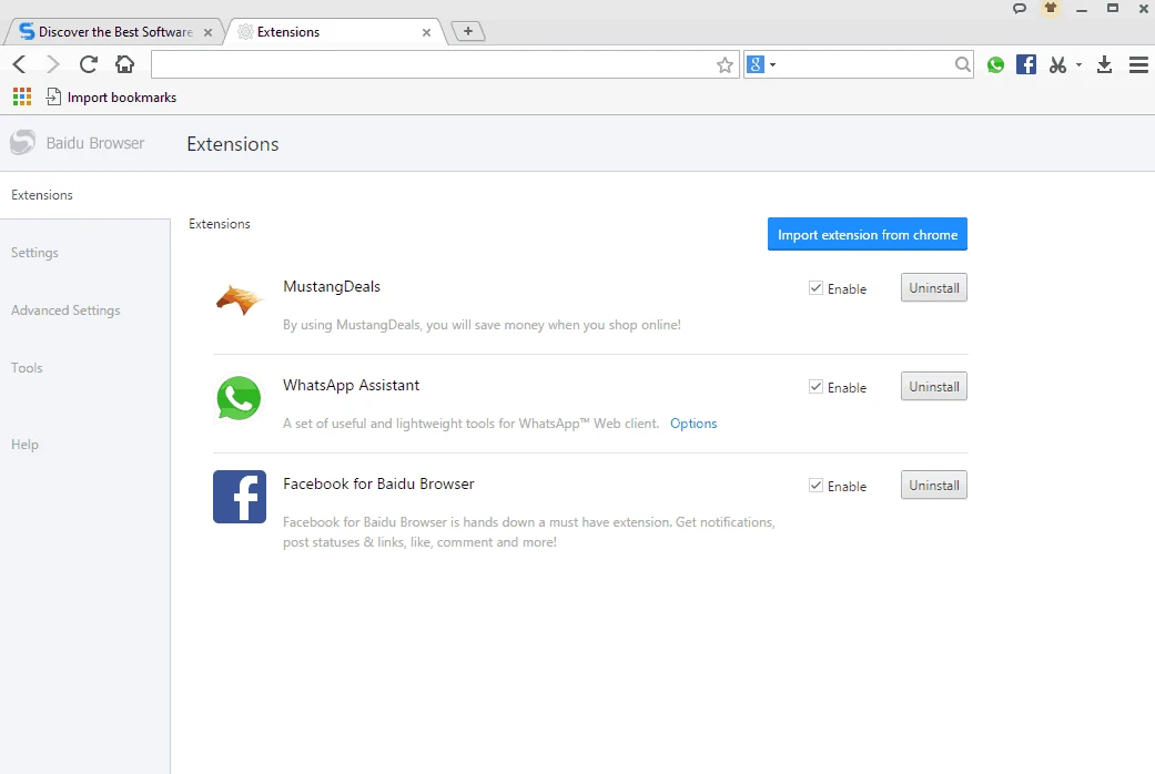 Baidu Browser — 截圖 3