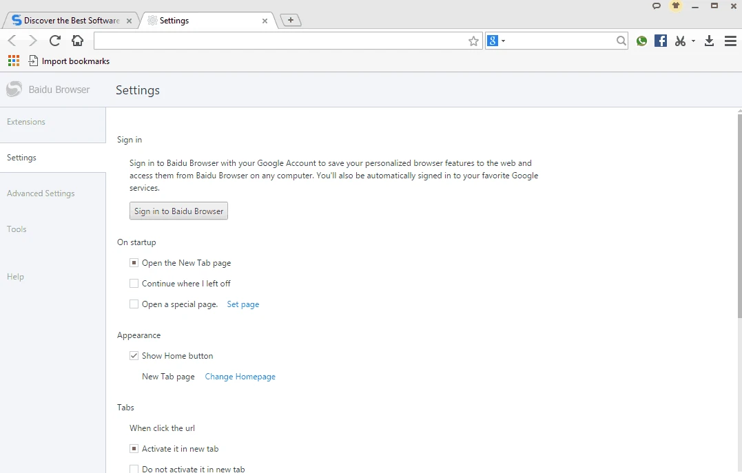 Baidu Browser — 截圖 4